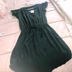 SOLD Charlotte Russe black Foley dress